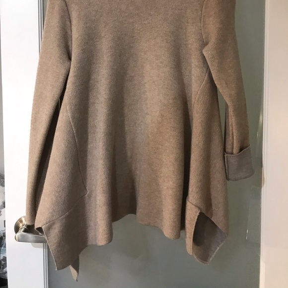 Zara two tone heavy knit cardigan - Picture 3 of 4